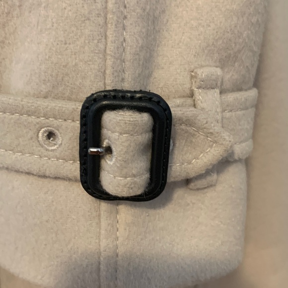 Burberry London wool and cashmere trench coat. - Picture 5 of 12